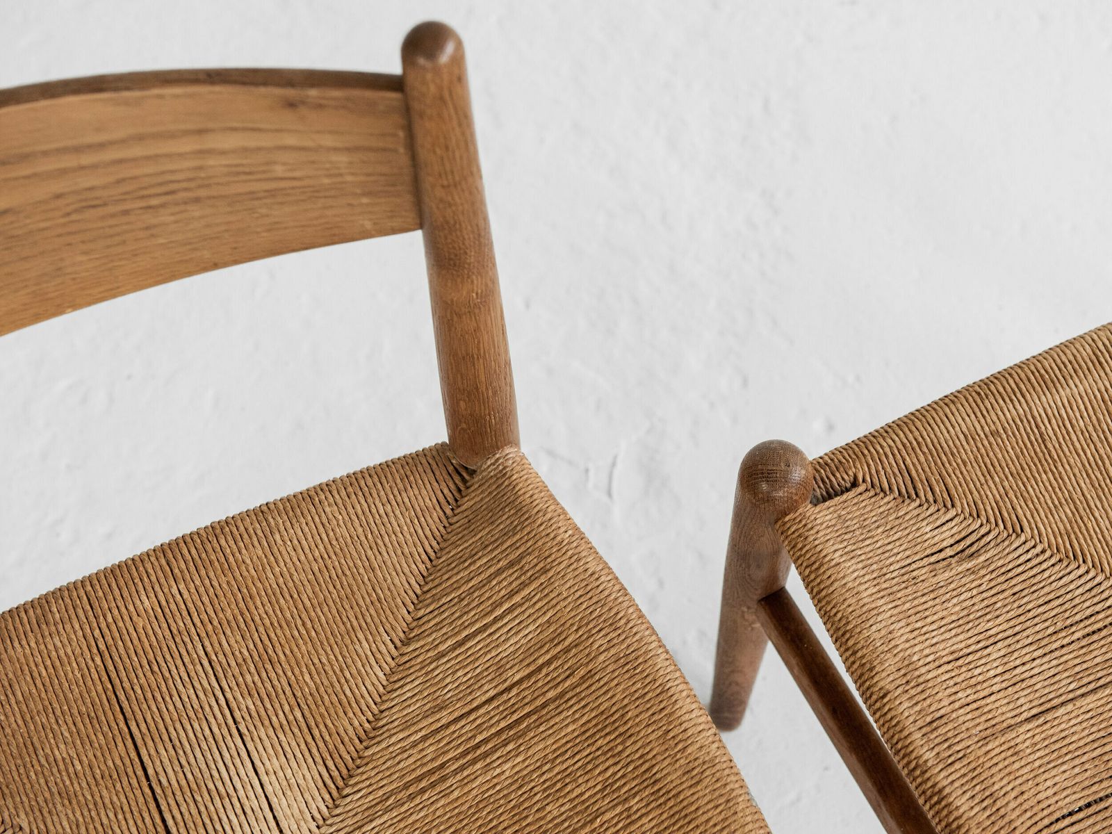 Midcentury Danish Ch36 Chair In Oak By Hans Wegner For Carl Hansen & Søn photo buy