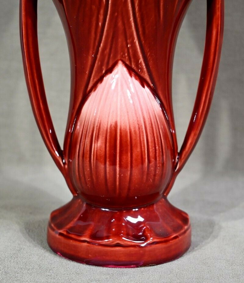 Home Decor Pair Of Earthenware Vases, Stamped Digoin Sarreguemines   Late 19th Century photo
