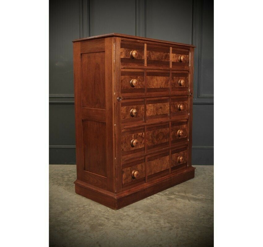 Late Victorian Walnut Chest Of Drawers photo furniture