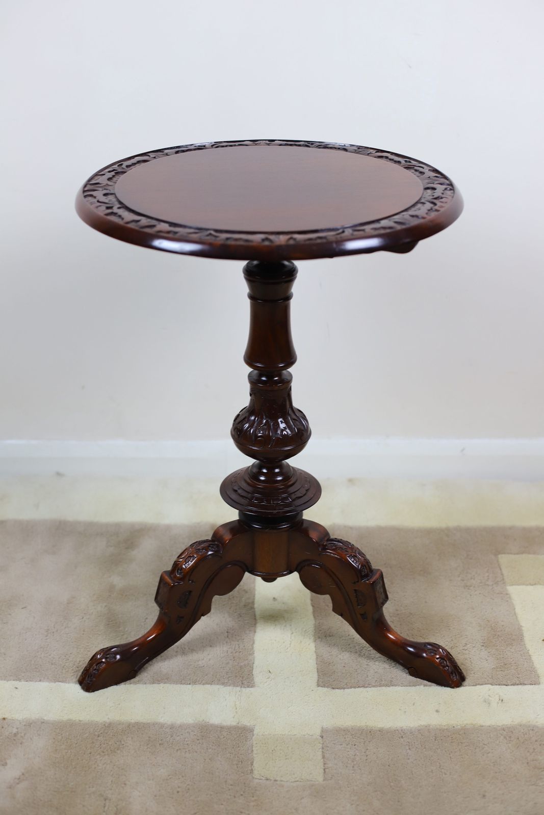 Lovely Hardwood Wine Table photo furniture