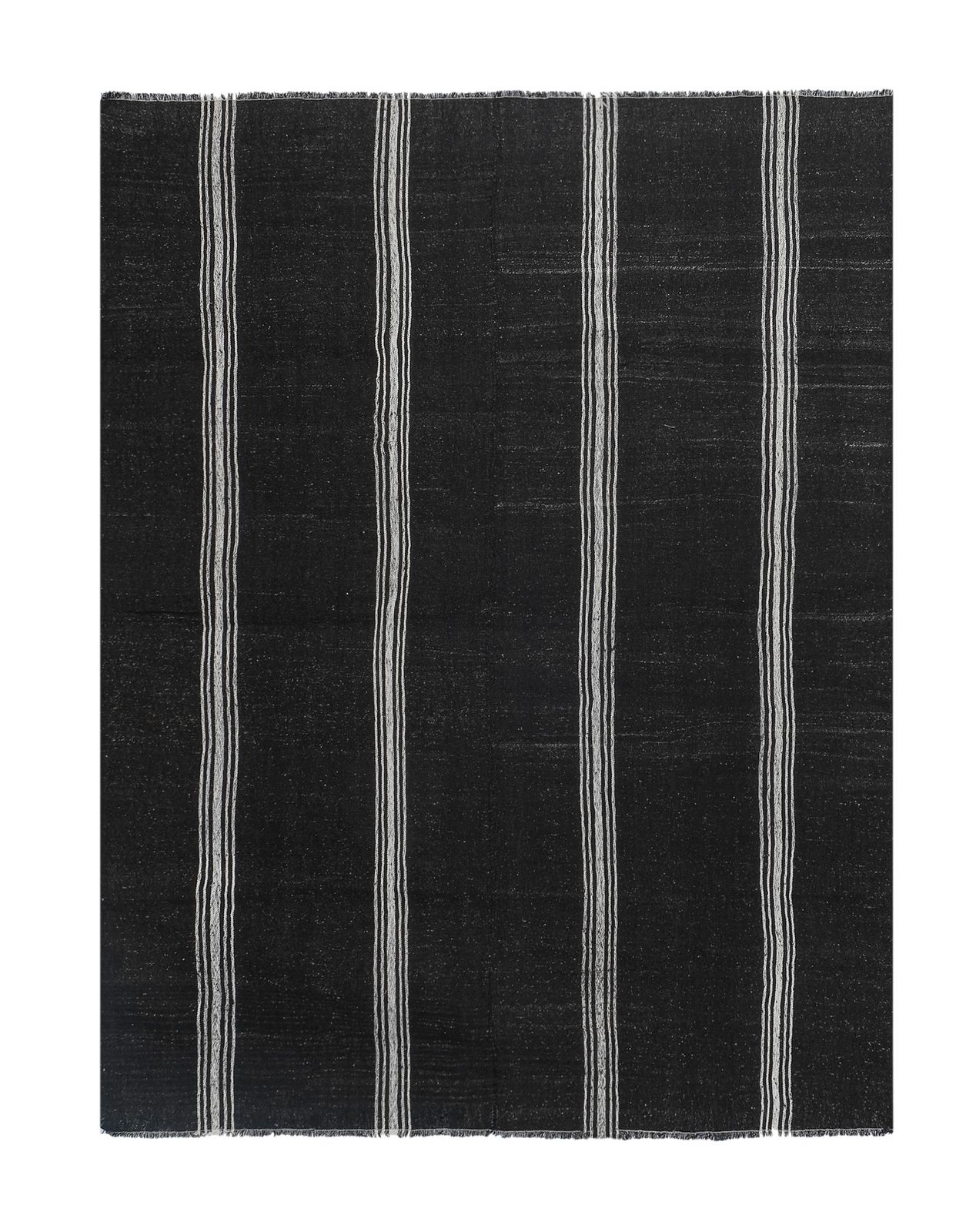 Vintage Turkish Goat Hair Kilim Rug 8'2''X10'6''