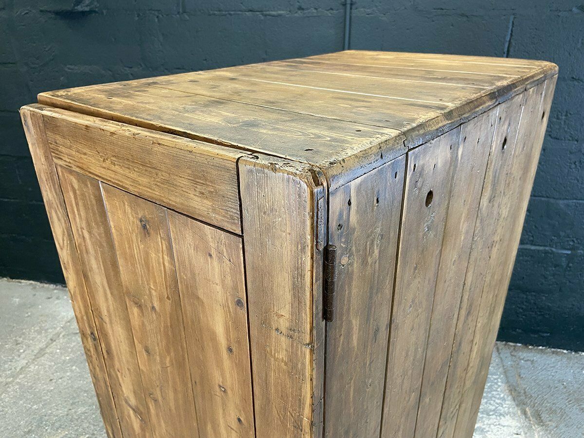 photo furniture French Pine Baker's Proving Pantry