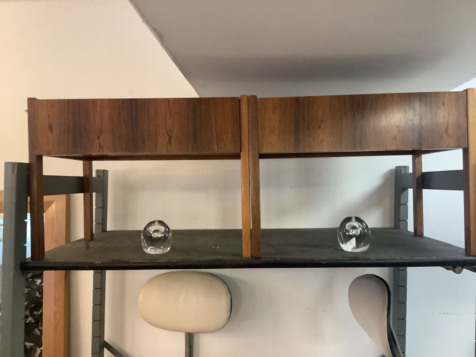 A Pair  Of Danish Rosewood Bedside Cabinets photo Furniture