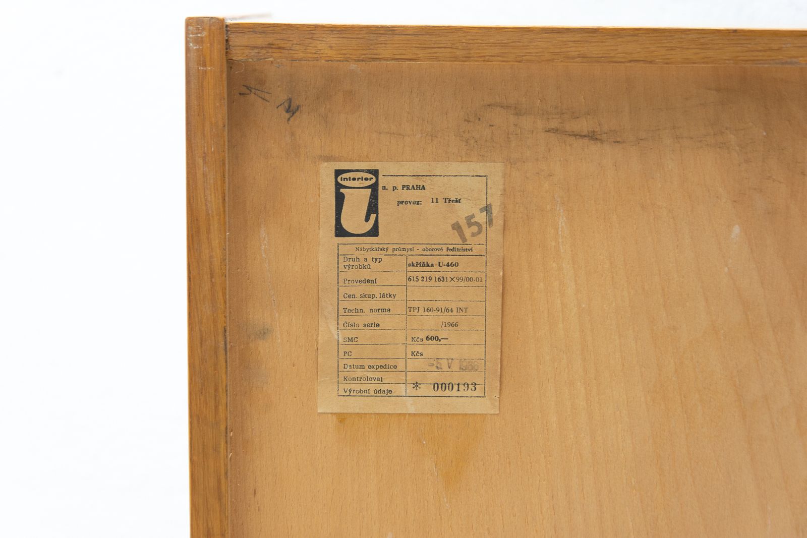Mid Century U 460 Sideboard By Jiří Jiroutek For Interiér Praha photo furniture