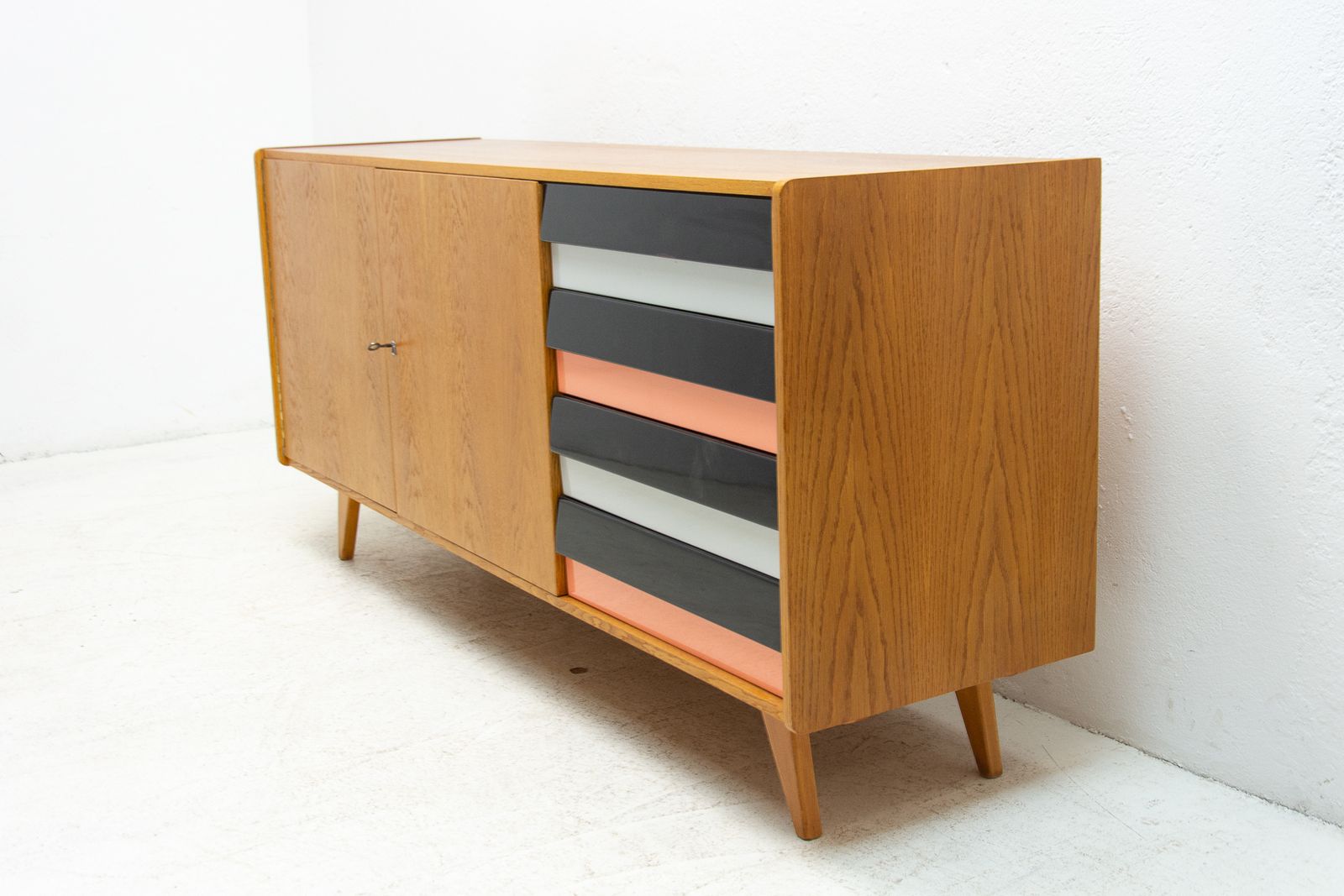 photo for sale Mid Century U 460 Sideboard By Jiří Jiroutek For Interiér Praha