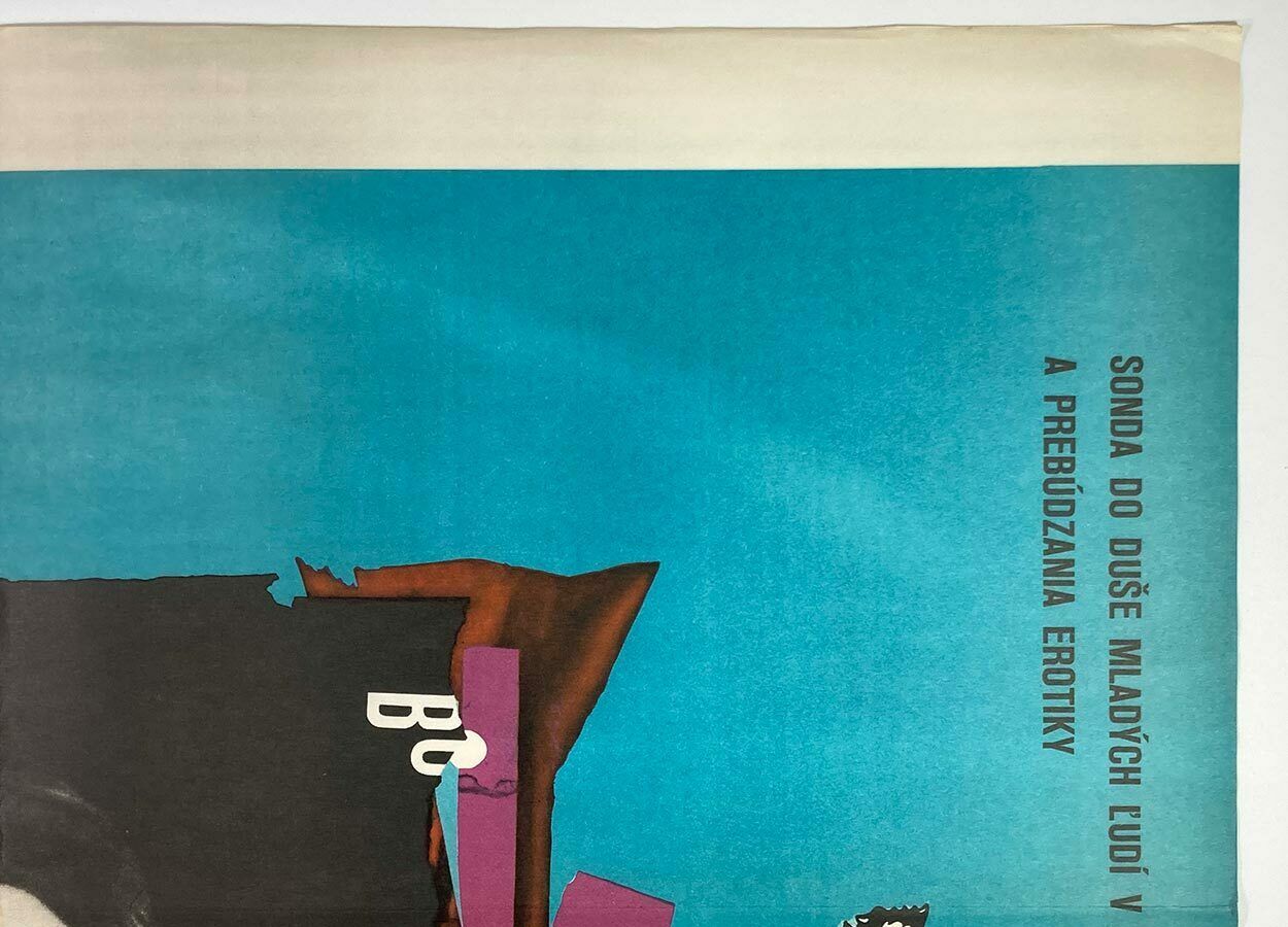 Art Movie Poster, Dark Moment, Unknown Artist, 1969 photo