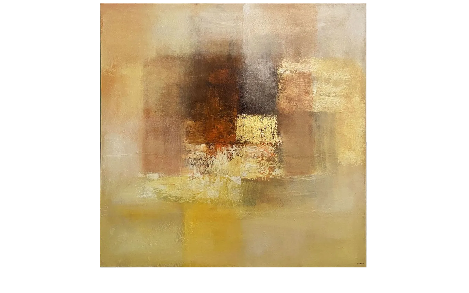 "Golden Years" Abstraction By Loka Dana