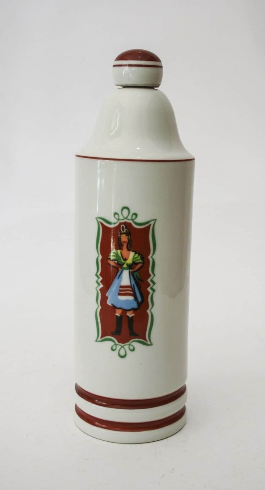 Robj Paris Ceramic Bottle Porcelain Vintage Design Art Deco Nouveau