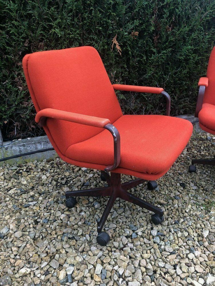 Furniture Harcourt Armchairs Attributed To Geoffrey Harcourt For Artifort, 1980s, Set Of 2 photo
