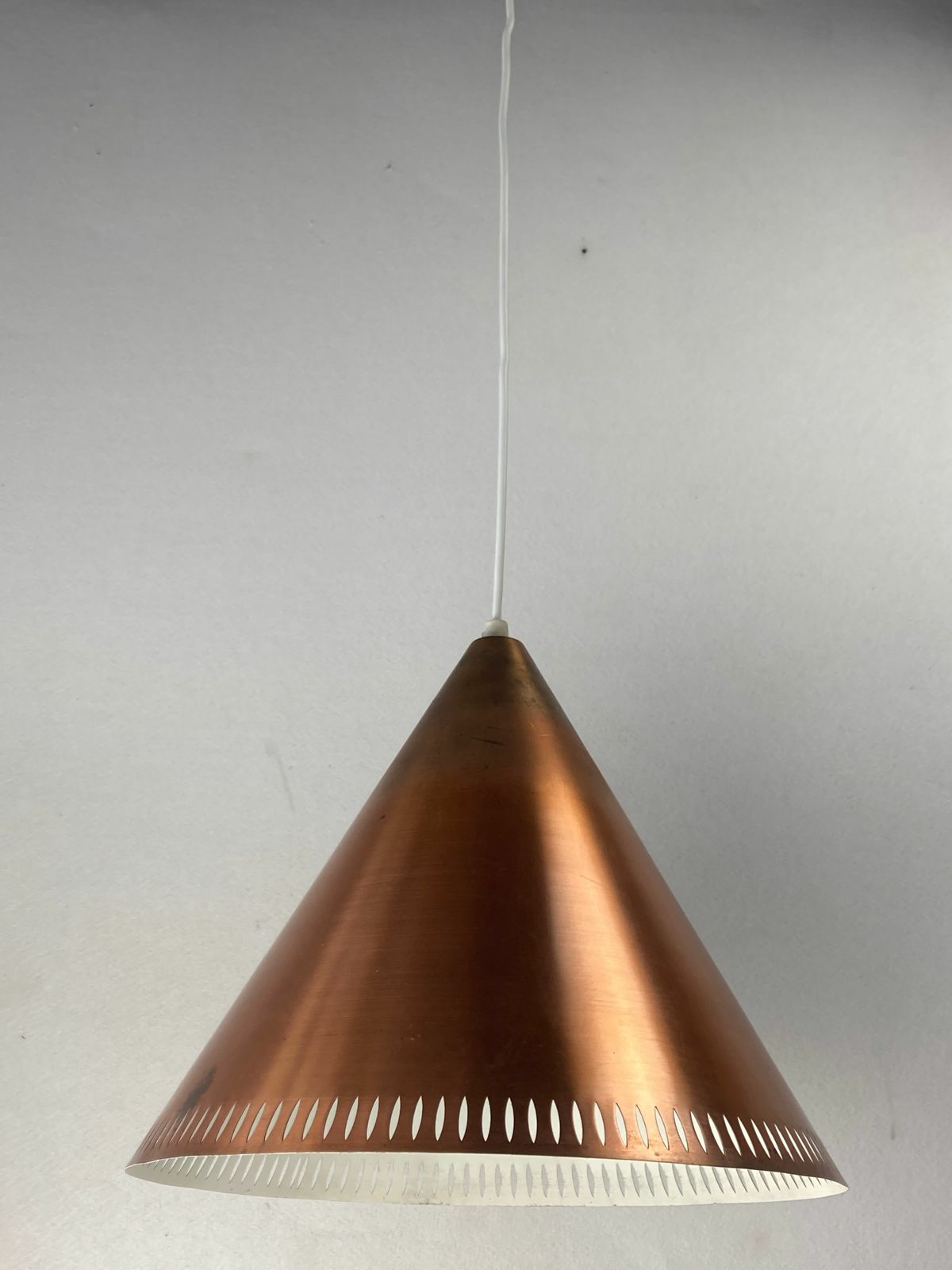 photo buy Perforated Copper Hanging Pendant, Nordisk Solar, Denmark