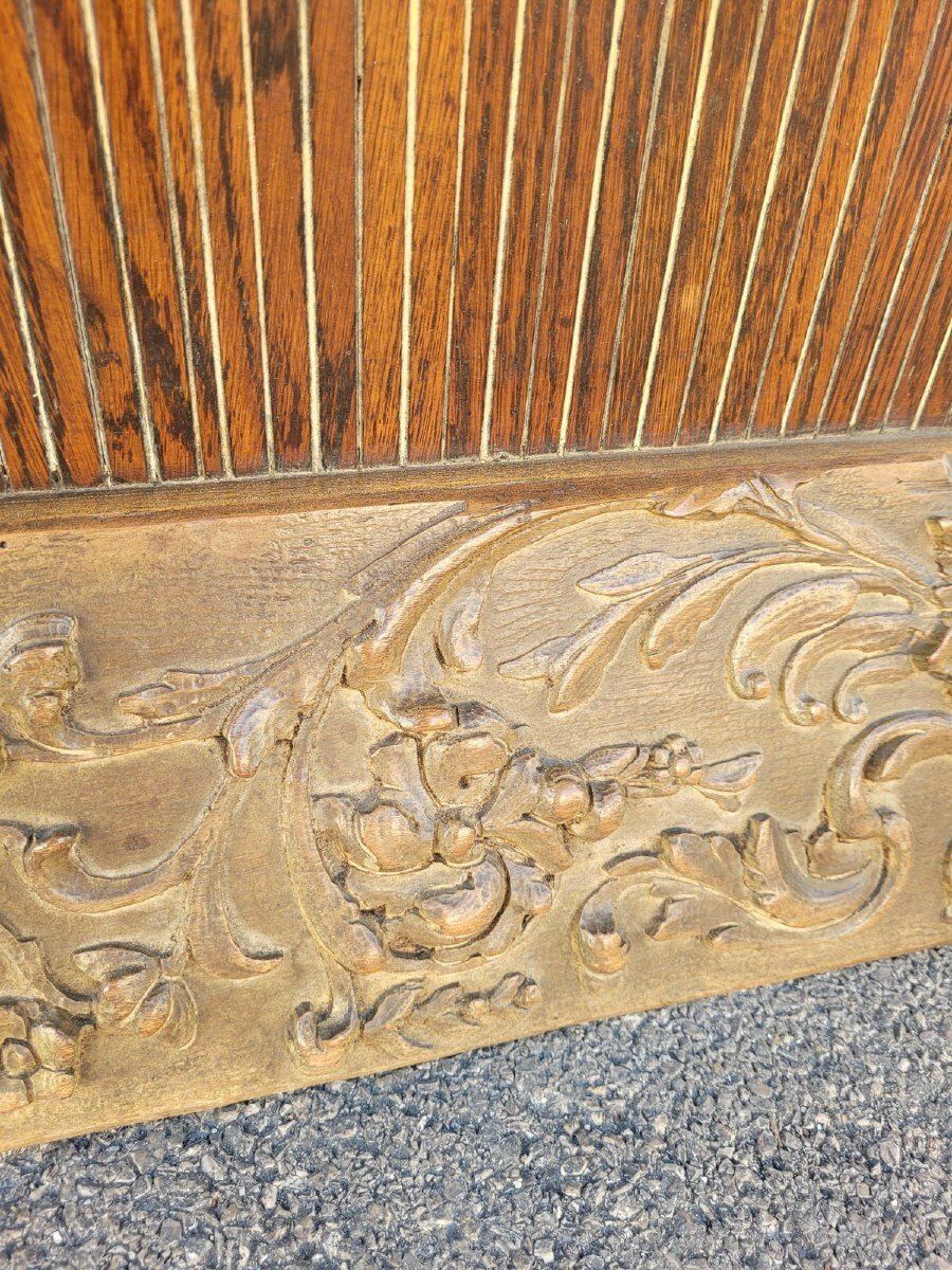Coffee Table In Wood And Eglomised Glass, Art Deco, 20th Century photo buy