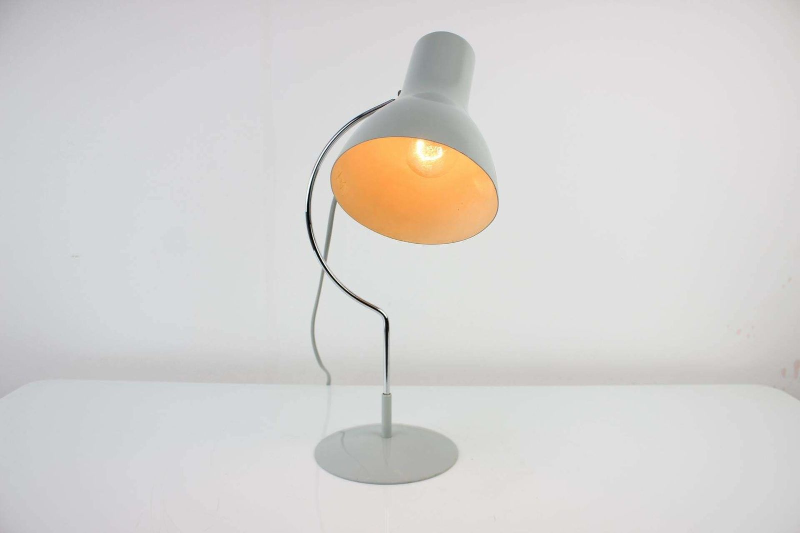 photo vinterior 1970s Josef Hurka Design Table Lamp For Lidokov, Czechoslovakia