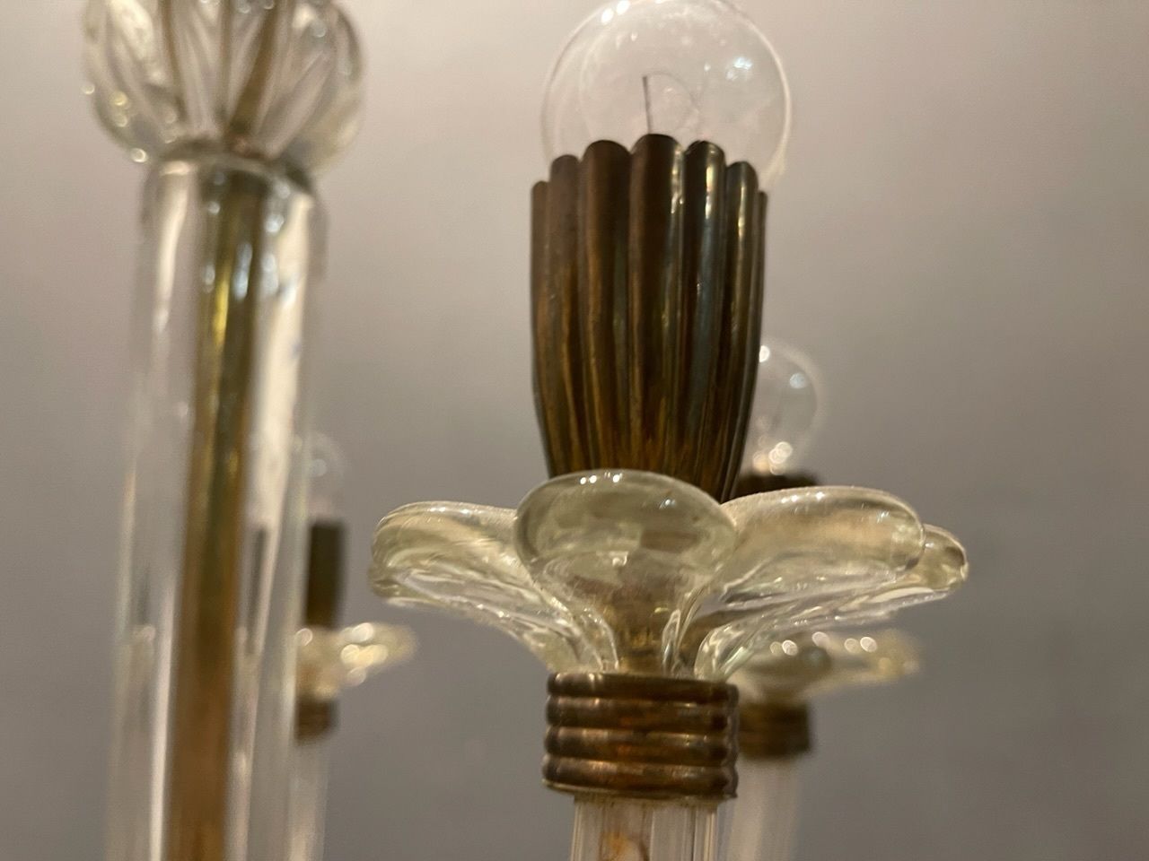 Murano Glass Barovier Chandelier 1940’s photo buy