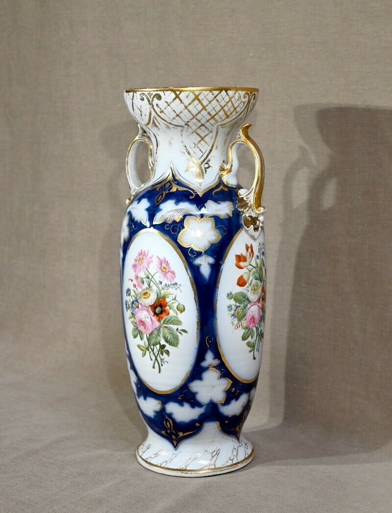 Important Bayeux Porcelain Vase   Late 19th Century photo Home Decor