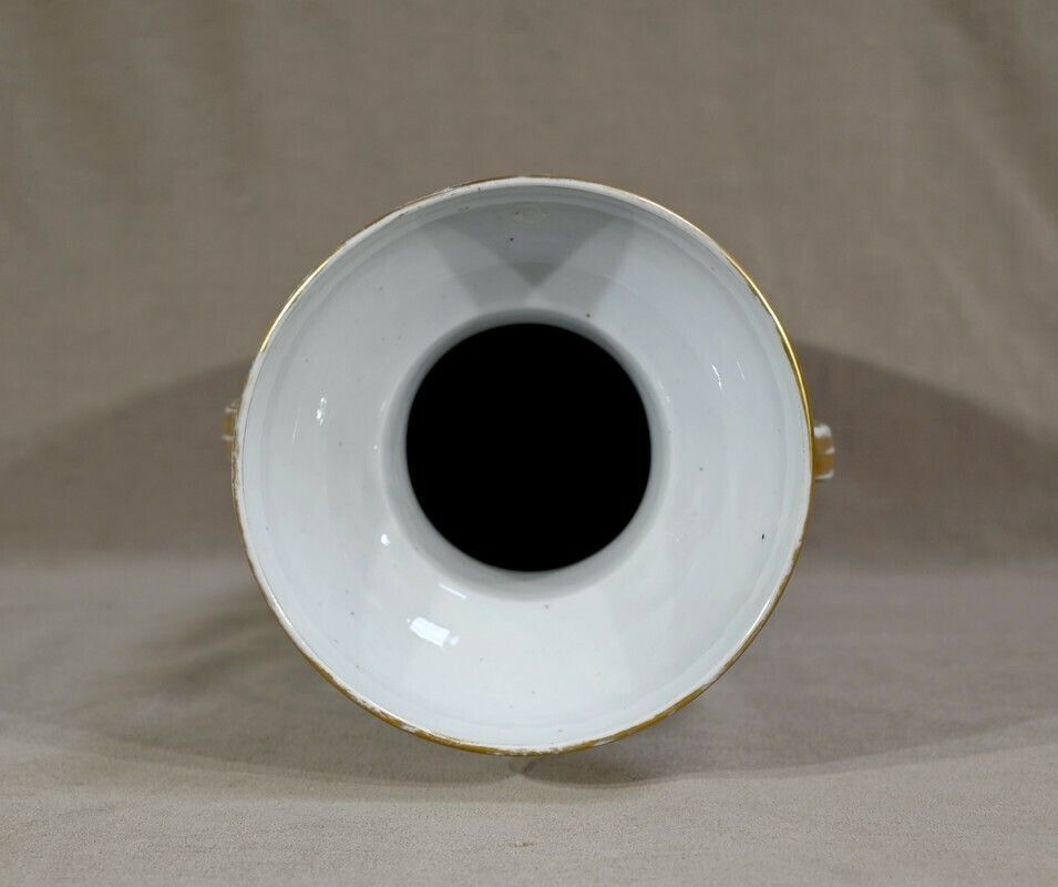 Important Bayeux Porcelain Vase   Late 19th Century photo 739.54