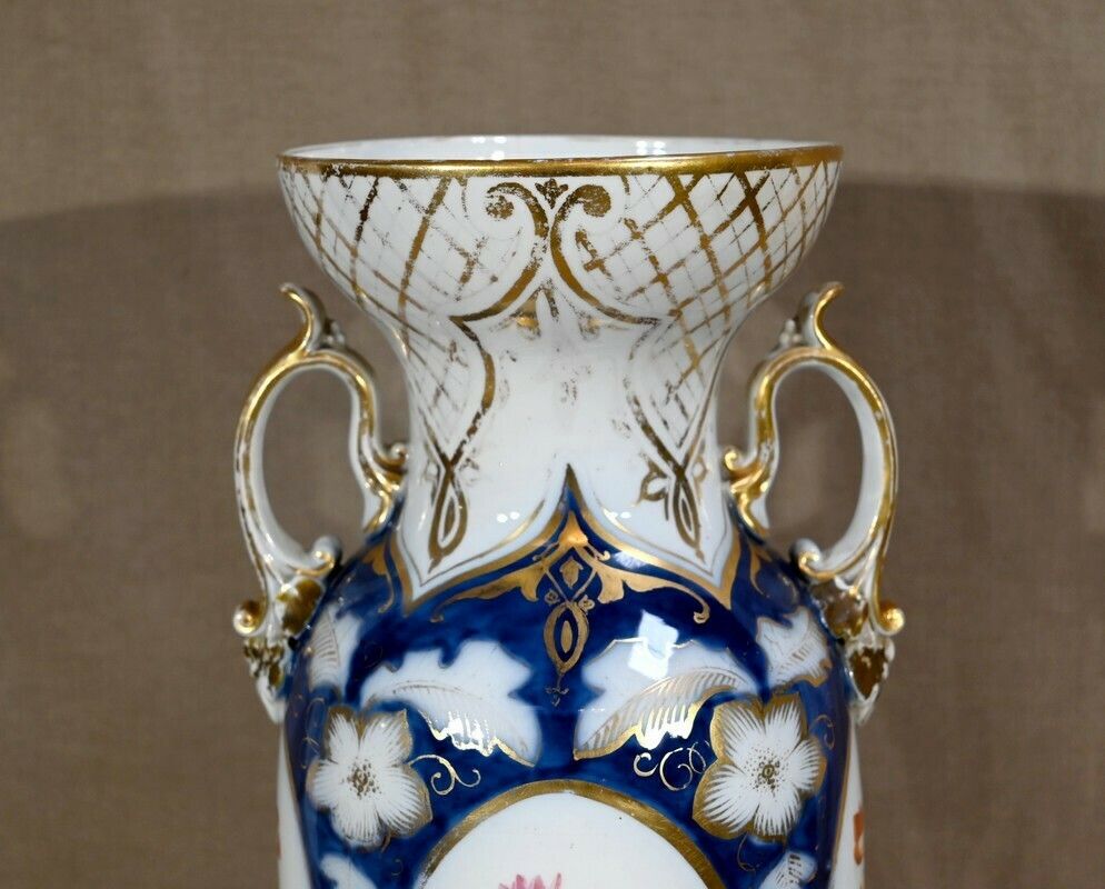 Important Bayeux Porcelain Vase   Late 19th Century photo buy