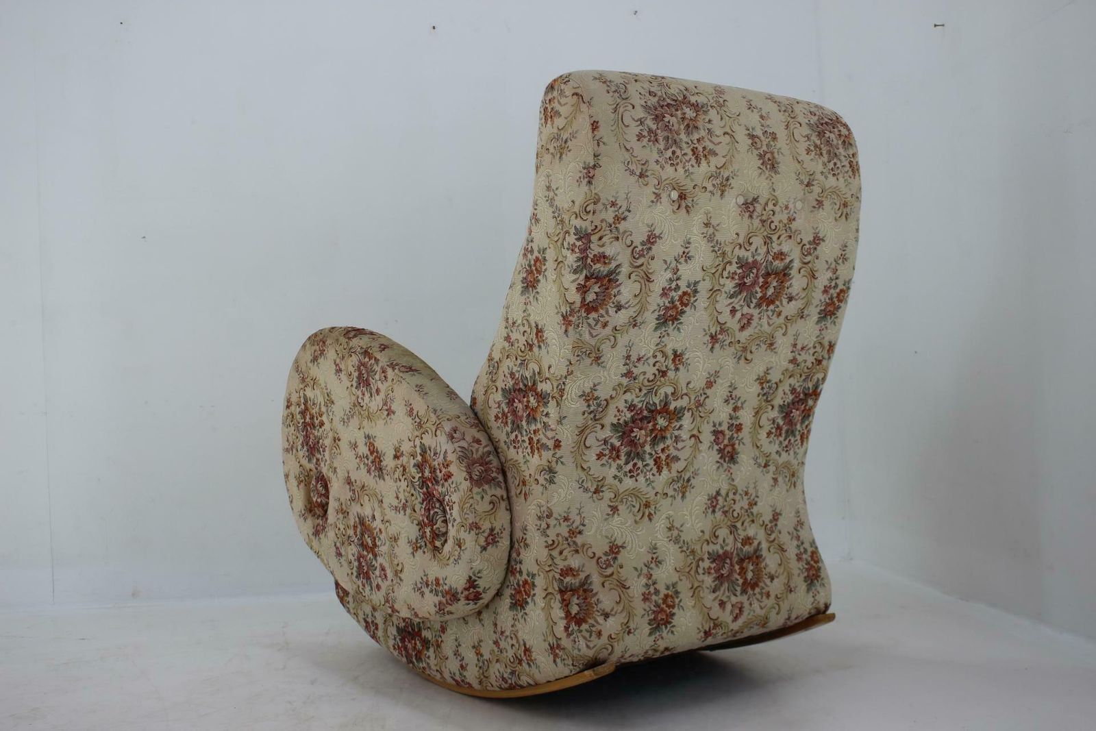 photo furniture 1960s Rocking Chair, Czechoslovakia