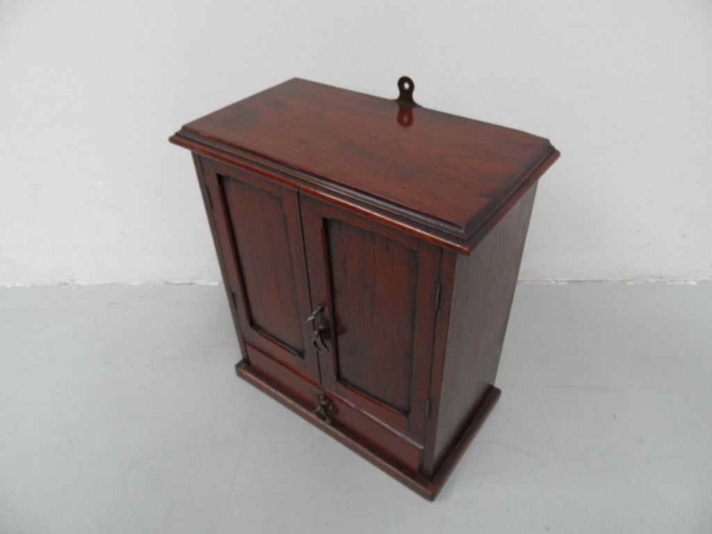 Antique Mahogany Jewelry Cabinet photo buy