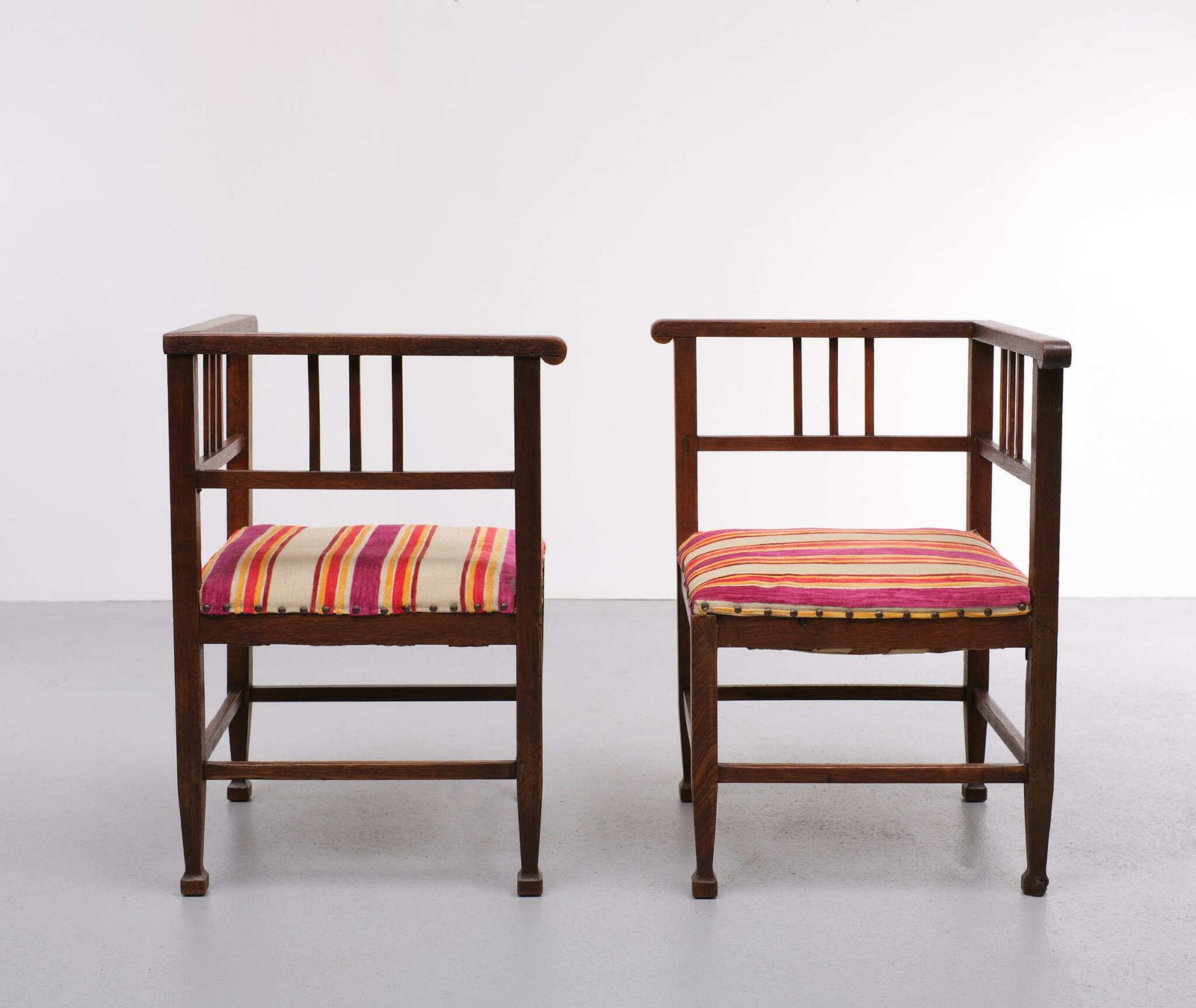 Amsterdam School Corner Chairs, 1920s, Holland photo for sale