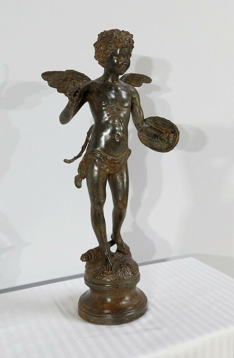 Important Bronze “Cupid” – 1st Part 19th Century photo for sale