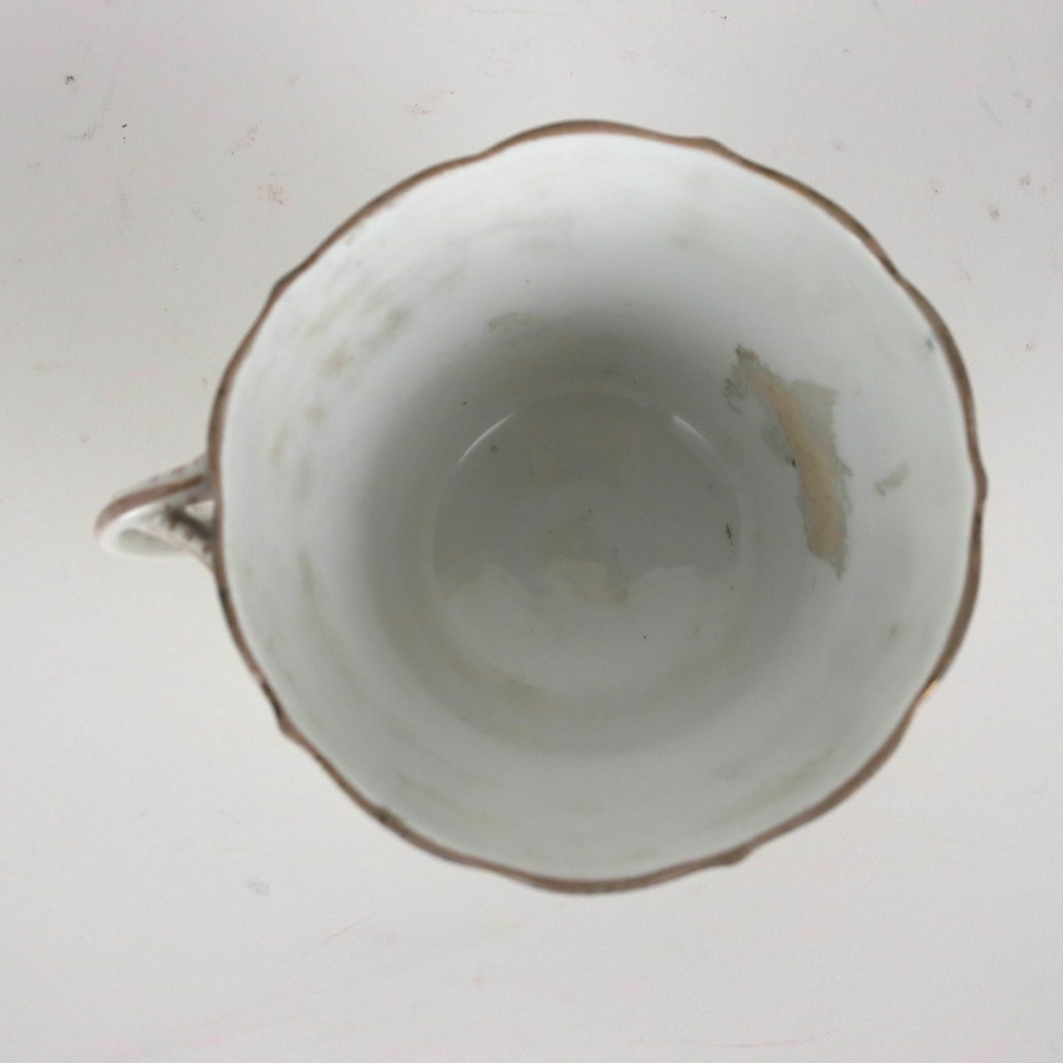 Ancient Cup Meissen Porcelain Germany '700 Saucer Ancient Ceramic photo buy
