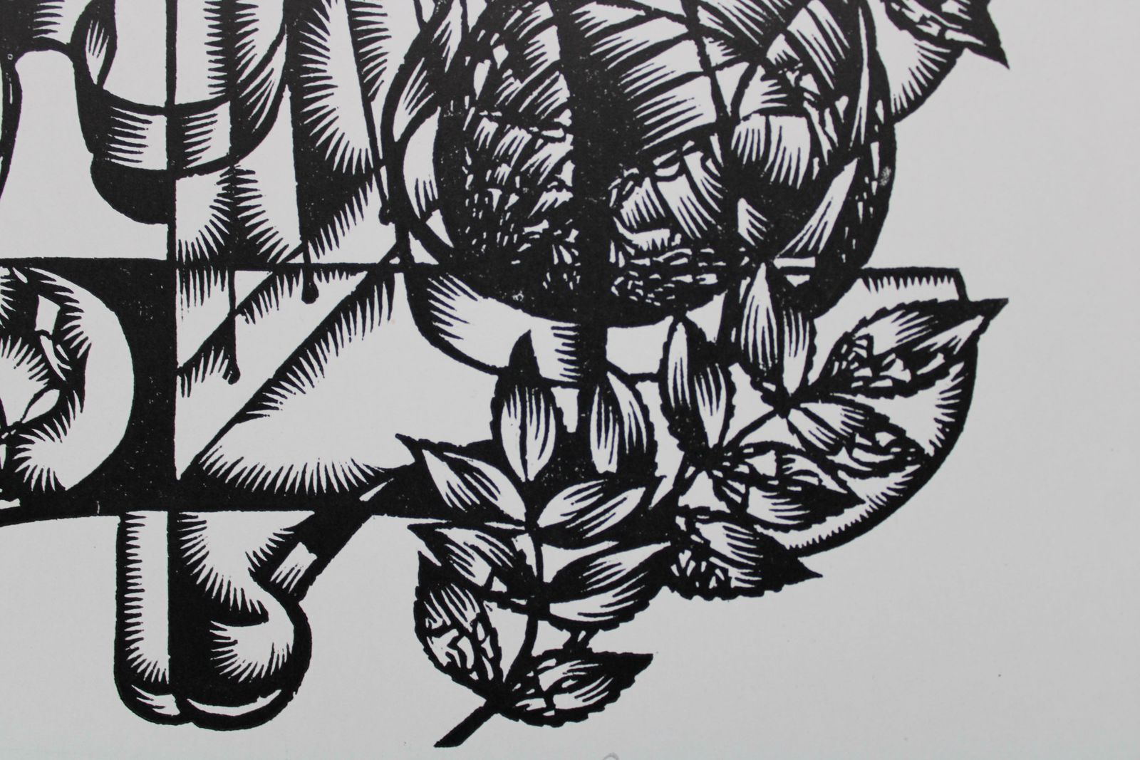 Dainis Rozkalns Unknown. 1982. Paper, Linocut photo for sale