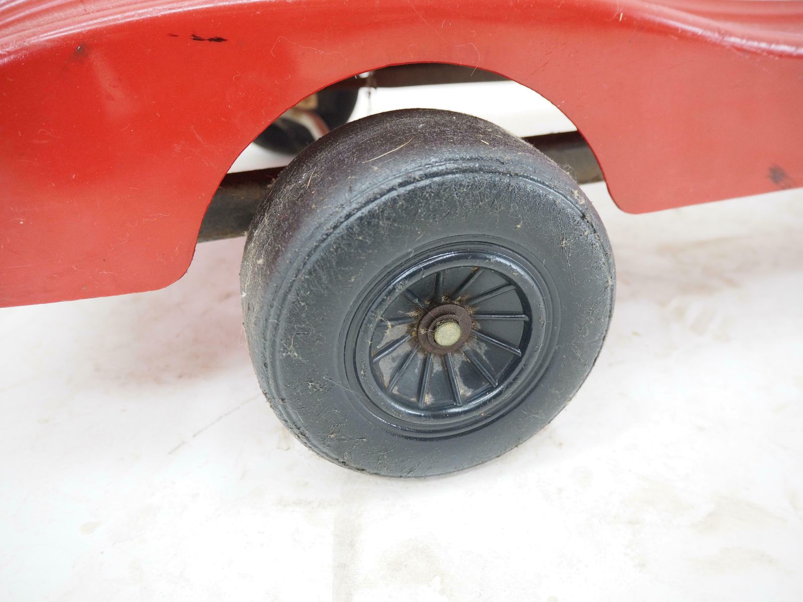 Midcentury Kids Mechanical Pedal Car, 1960s photo vintage