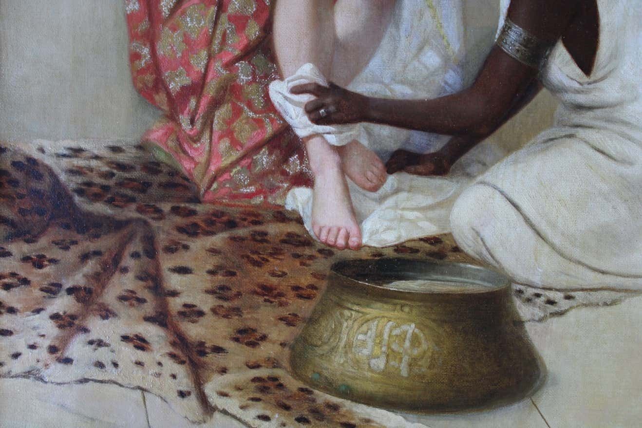 photo buy Vinsent G. Stiepevich The Bath. Late 19th Century. Oil On Canvas,