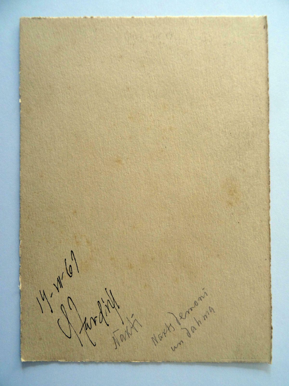 Adolfs Zardins At Night. 1961. Paper, Mixed Media Art photo 429.0