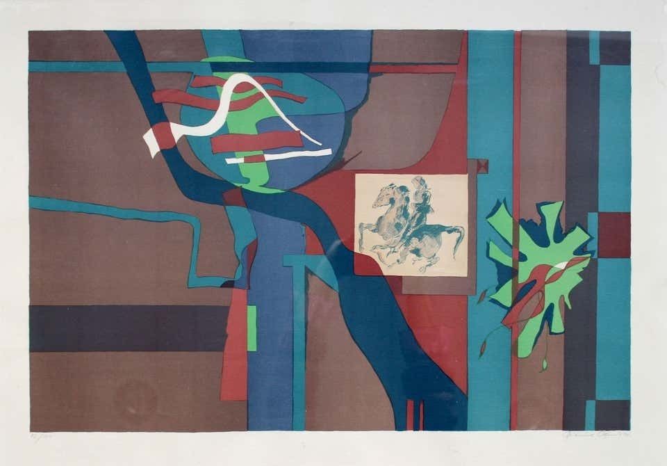 Gudmund Olsen 23/100, 1974. Paper, Lithograph