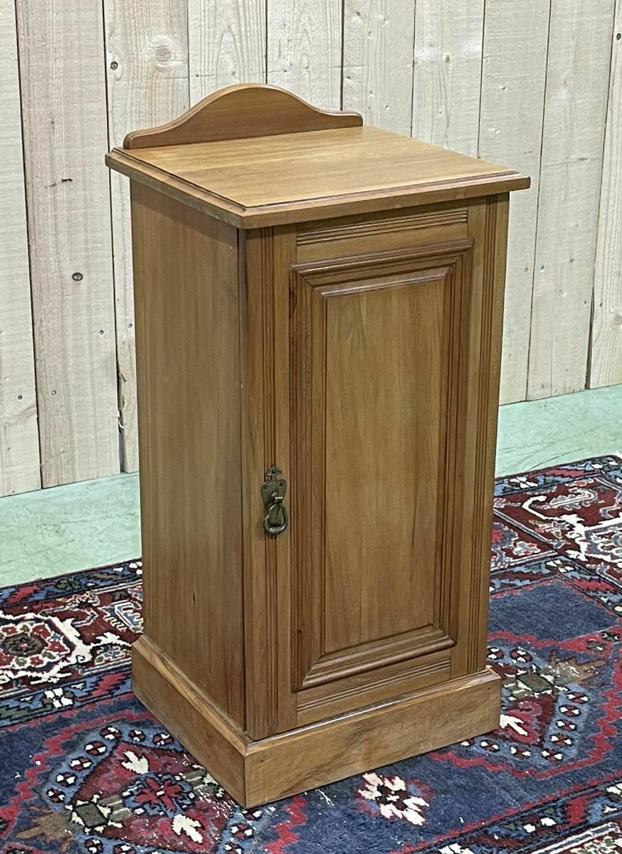 English Satin Wood Bedside Table From The 1930s