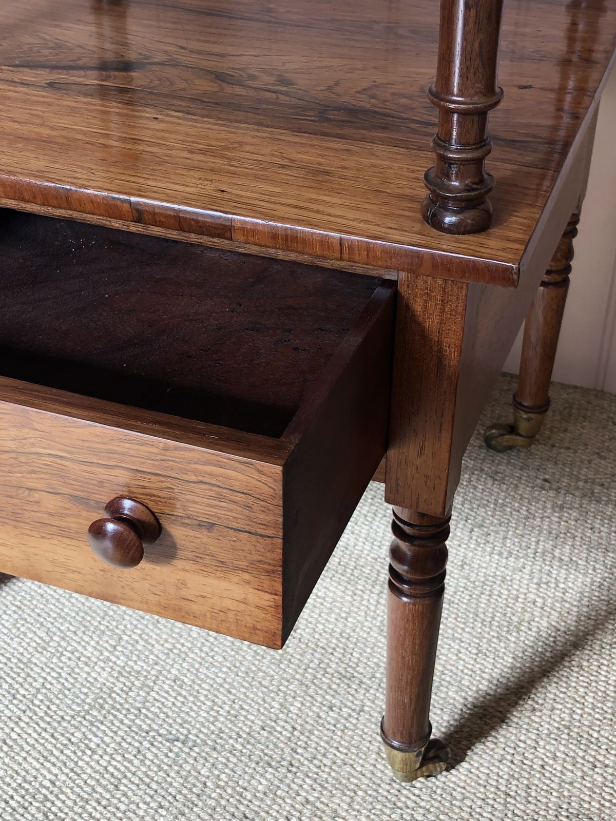 Antique Rosewood Three Tier What Not photo Furniture