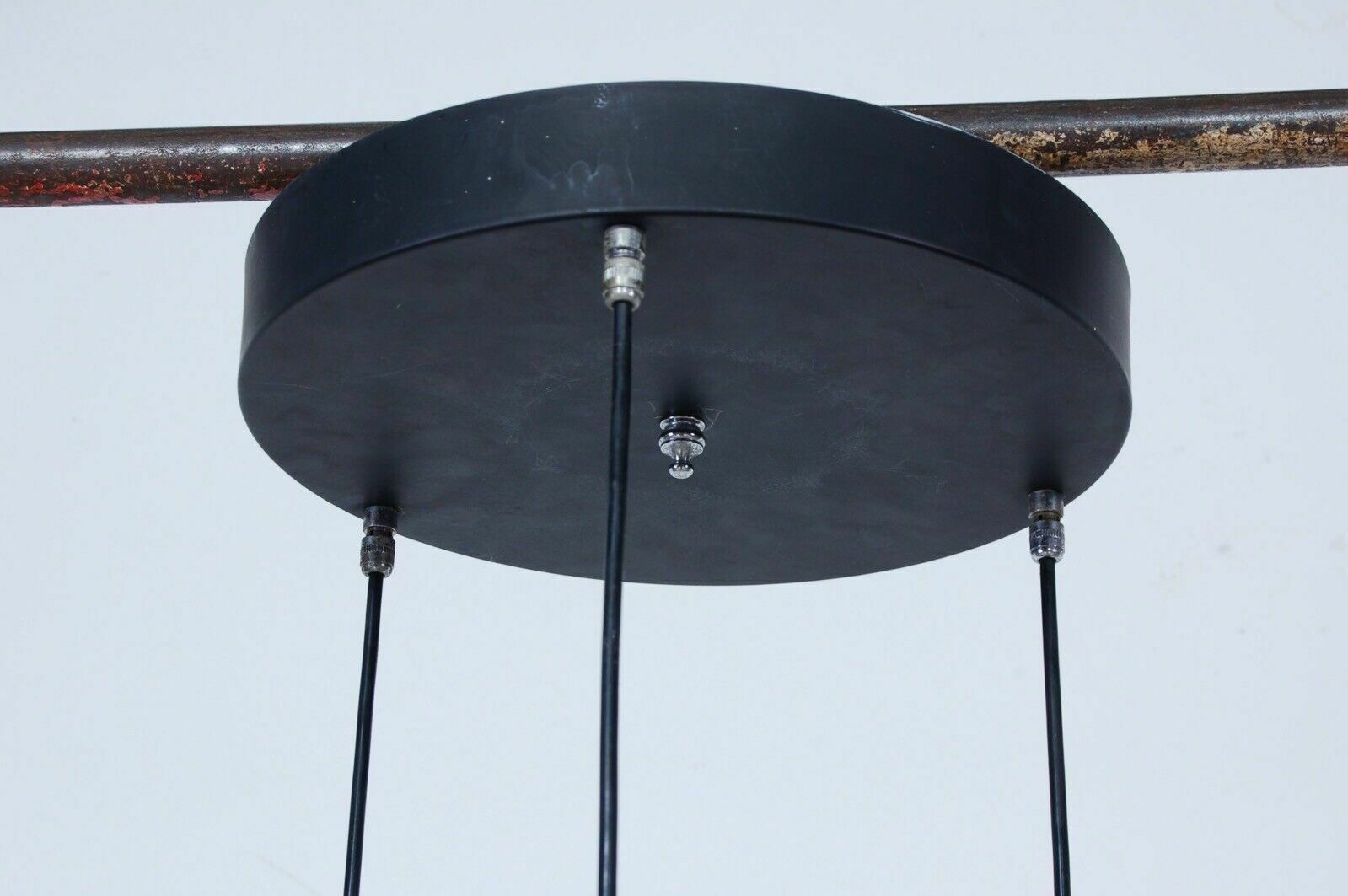 Chandelier With Three Adjustable Pendant Lights Design From The 70s And 80s Modern Living photo Lighting