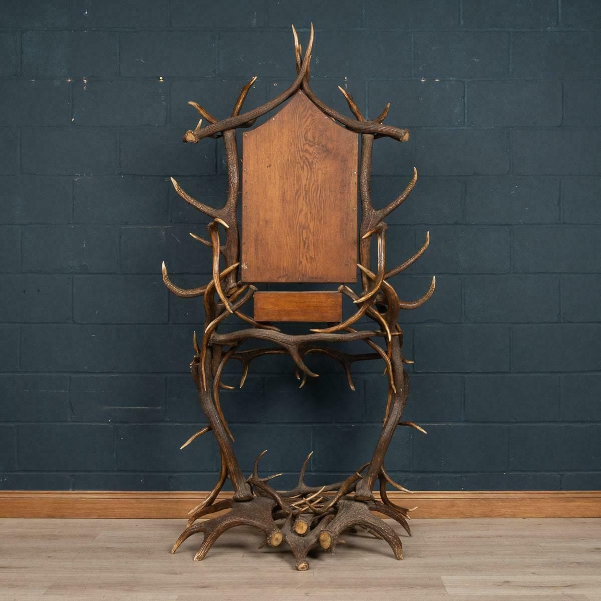 19th Century Black Forest Hall Stand, Swiss German, C.1890 photo Furniture