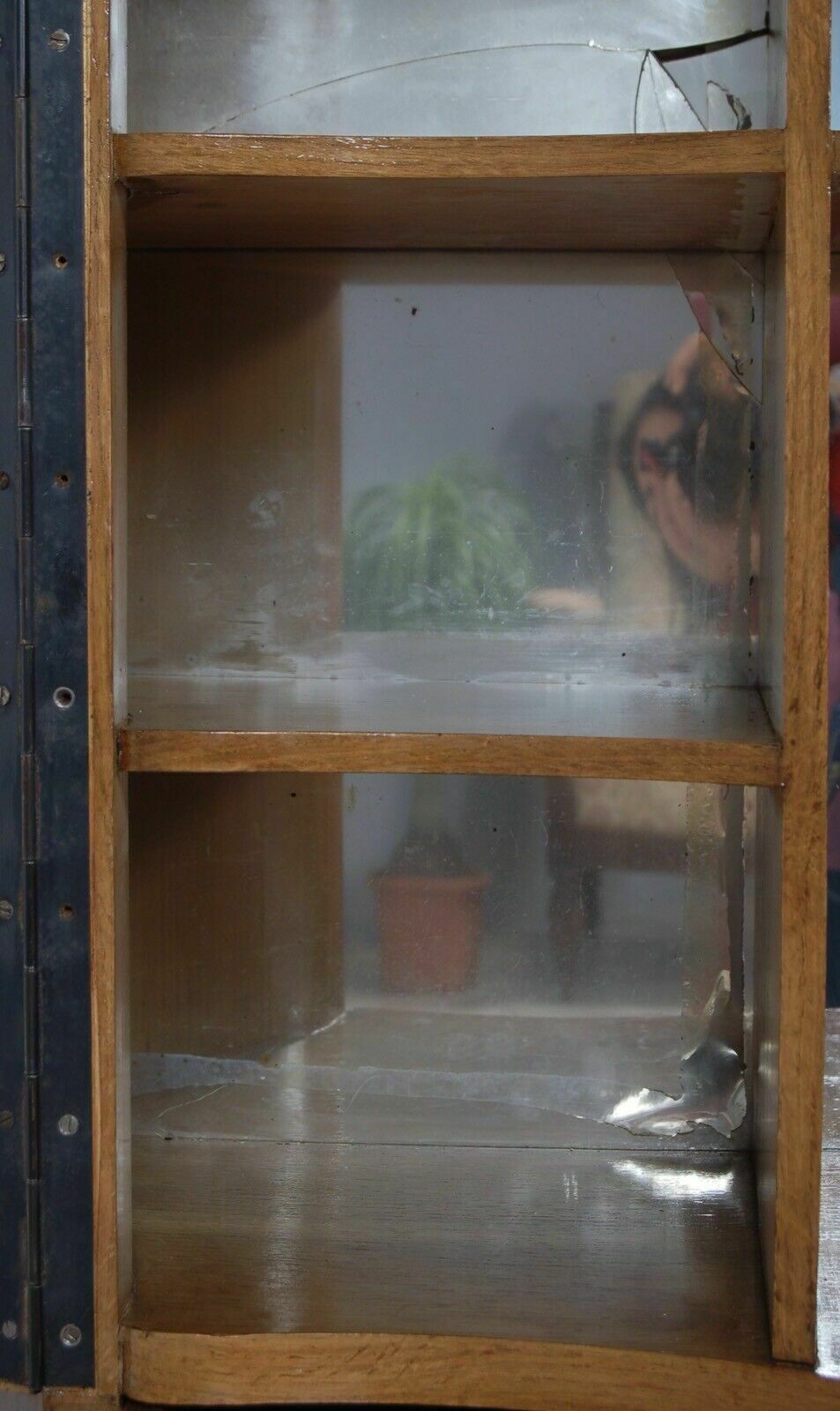 Vintage Furniture Design From The 50s. Bar Cabinet In Briar With Mirror Fronte Mosso photo vintage