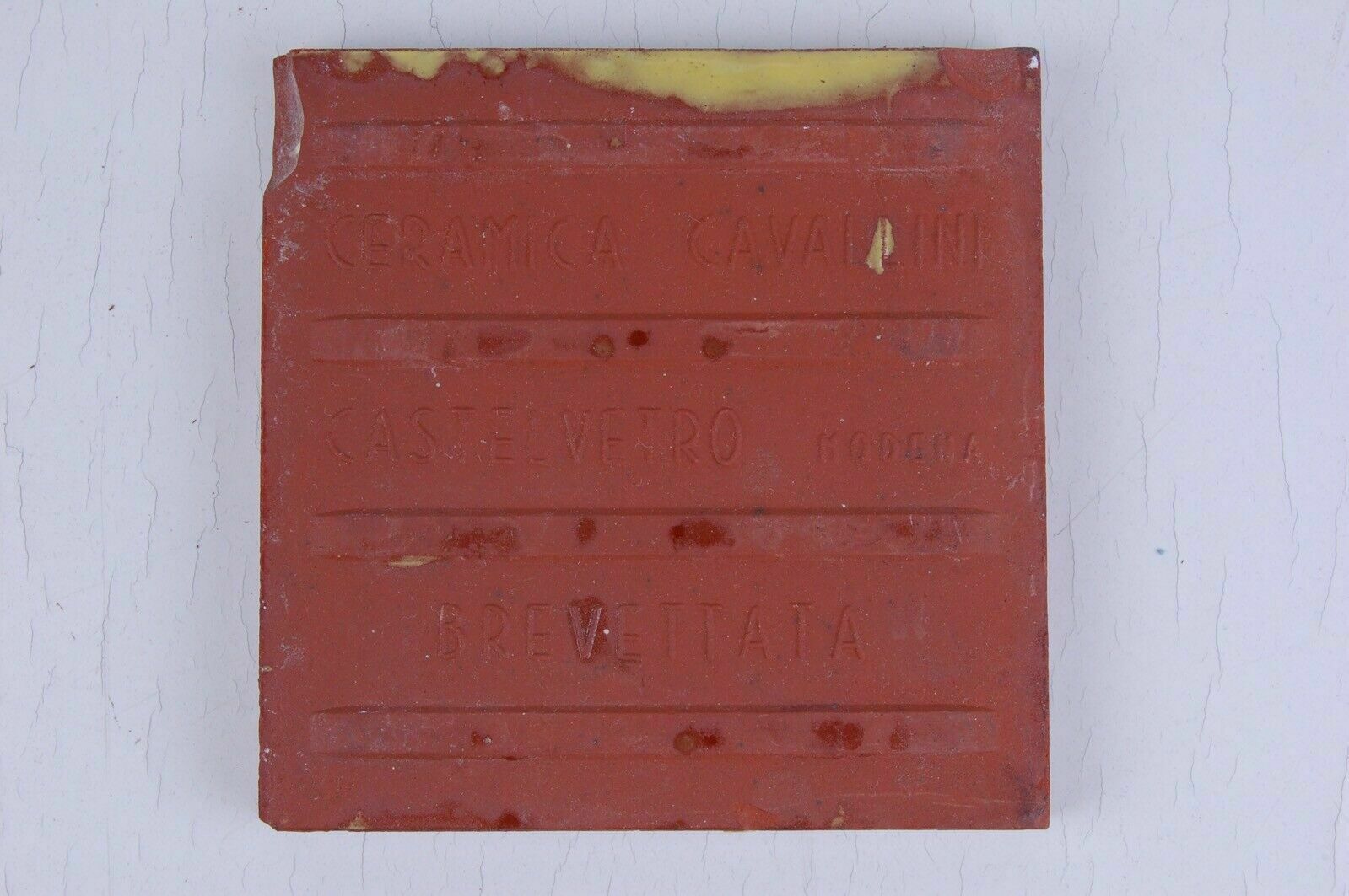 photo furniture 29 Vintage Cavallini Tiles, Ocher And Brick.