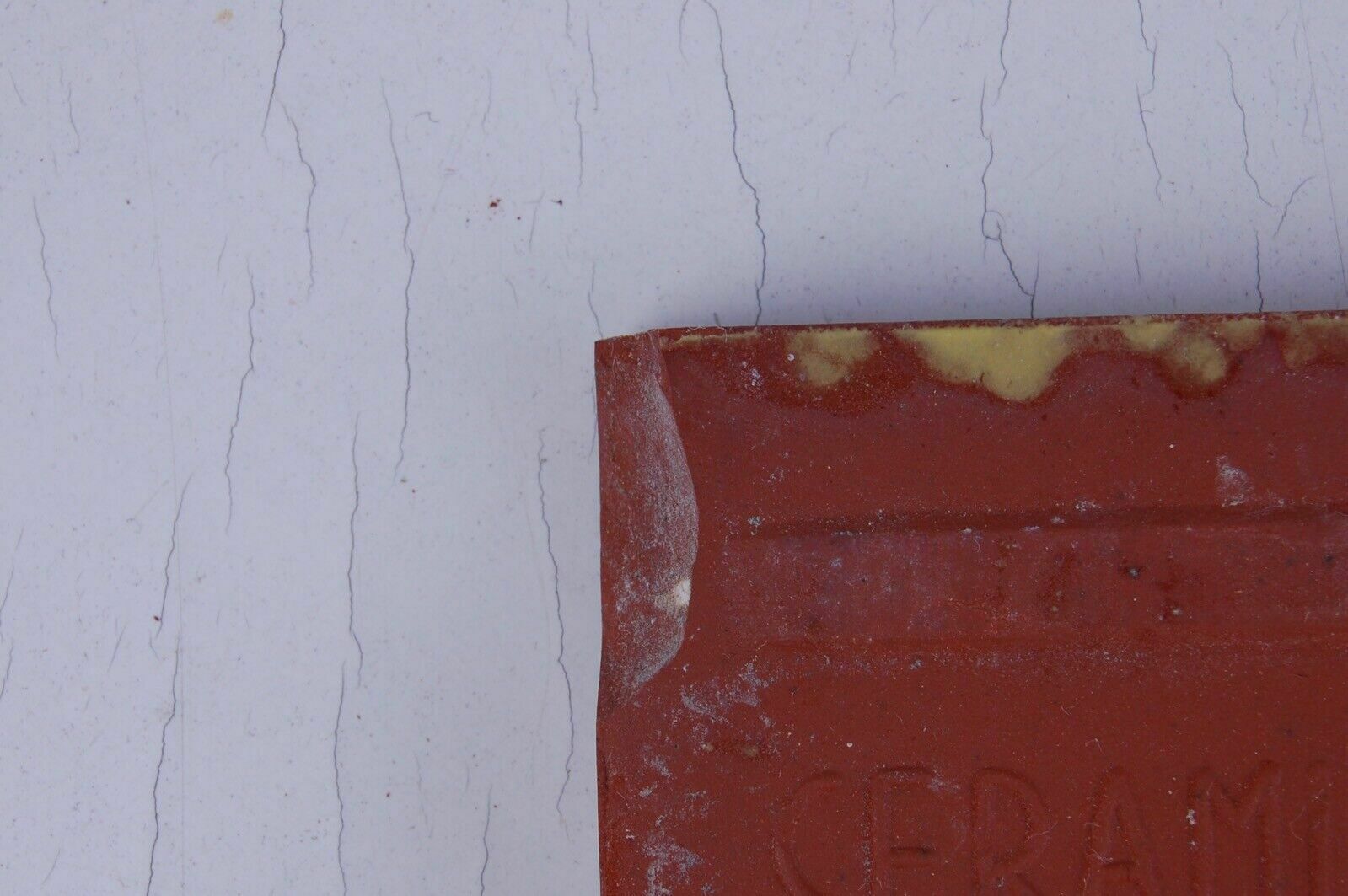 photo for sale 29 Vintage Cavallini Tiles, Ocher And Brick.