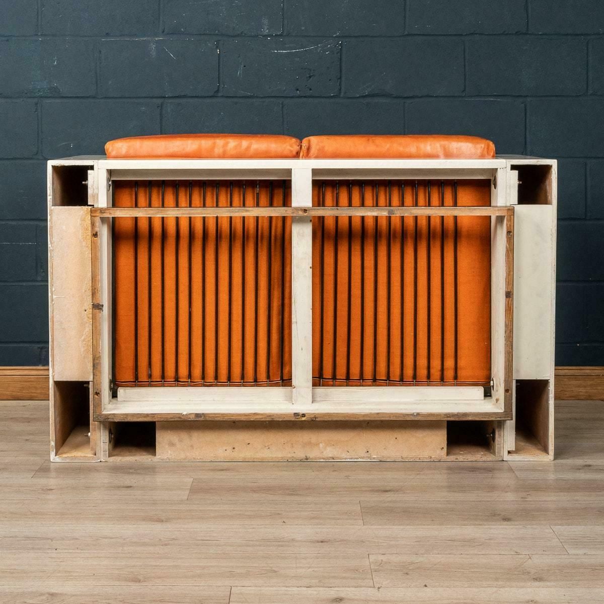 photo furniture 20th Century Two Seater Sofa By Lella And Massimo Vignelli For Poltronova
