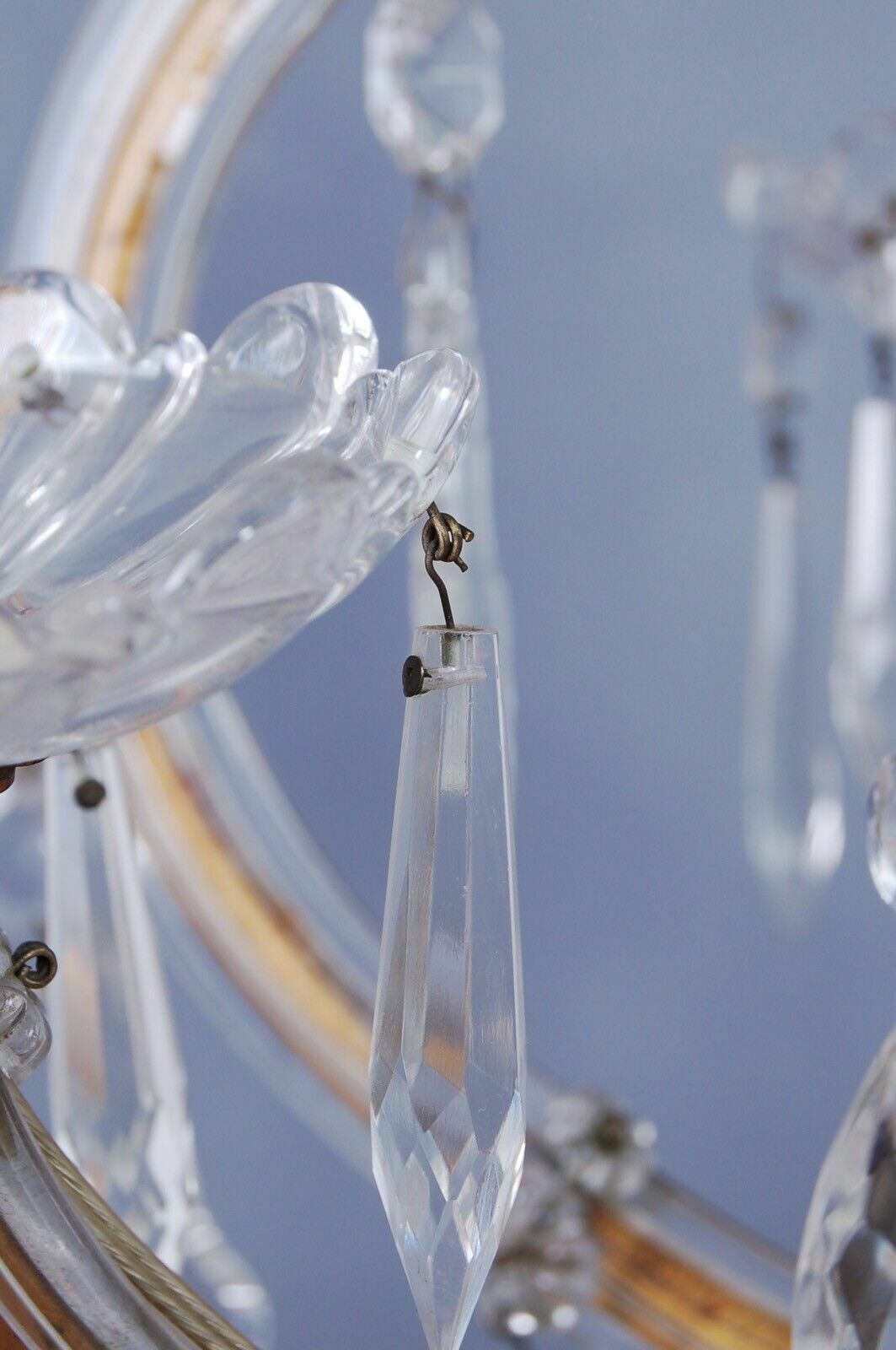 photo for sale Maria Teresa Style Chandelier, Originates From The 30s And 40s, Modern Art Made In Italy