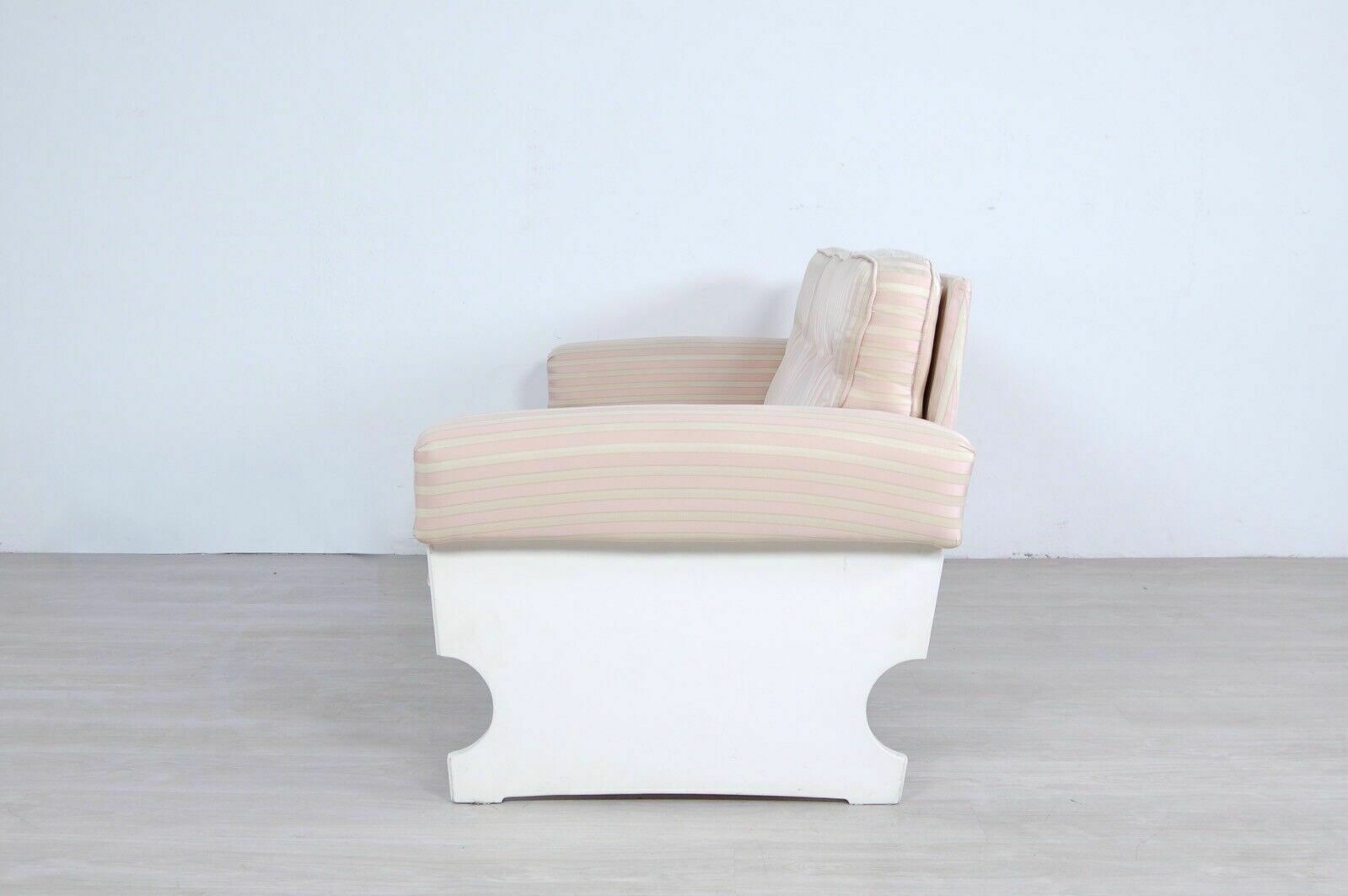70s Design Sofa Vintage Sofa Wooden Structure With Sormani Style Curves photo buy