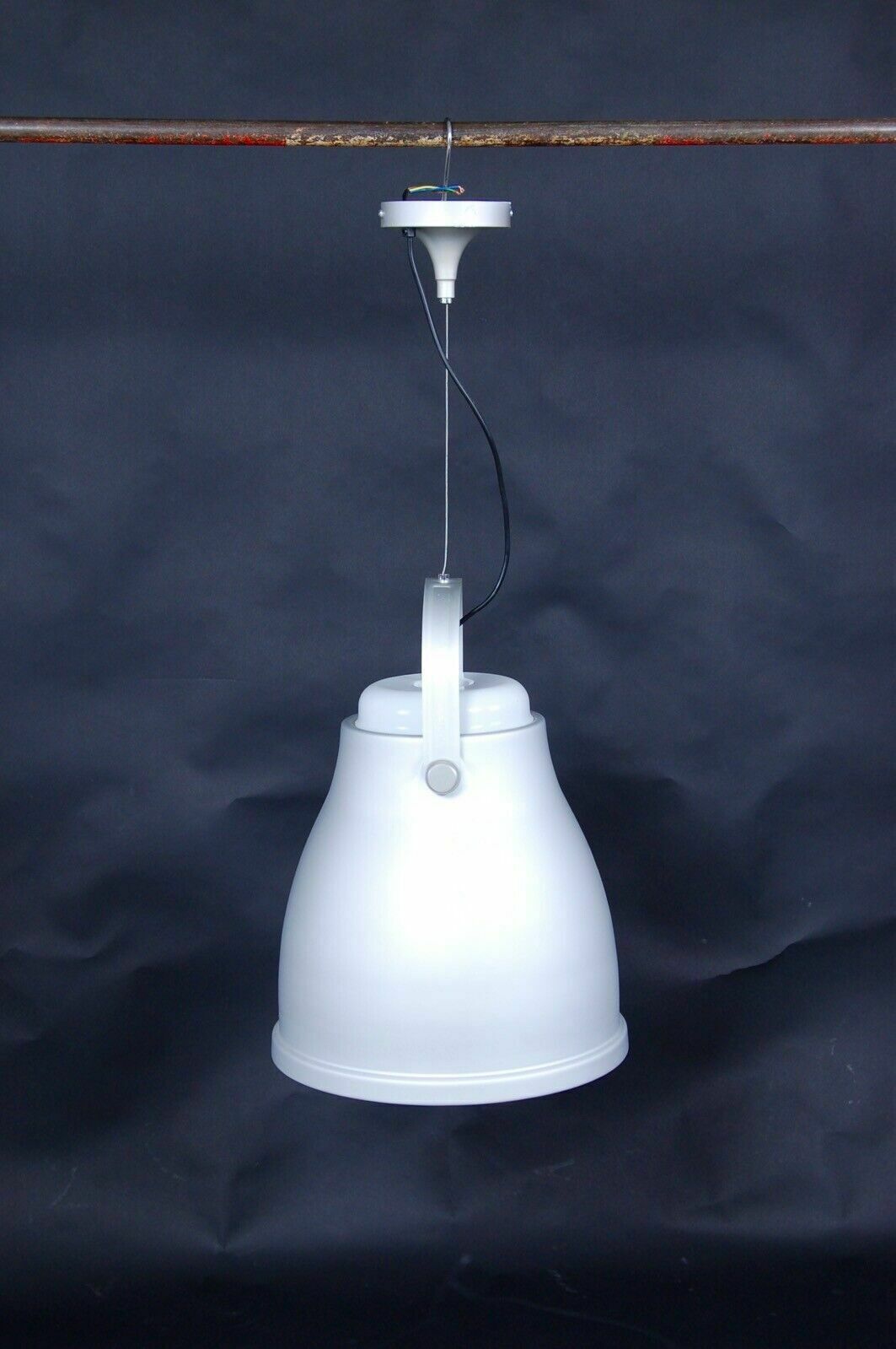 Big Bell Chandelier, Steel Color, Designer Sergio Brioschi For Antonangeli. photo furniture