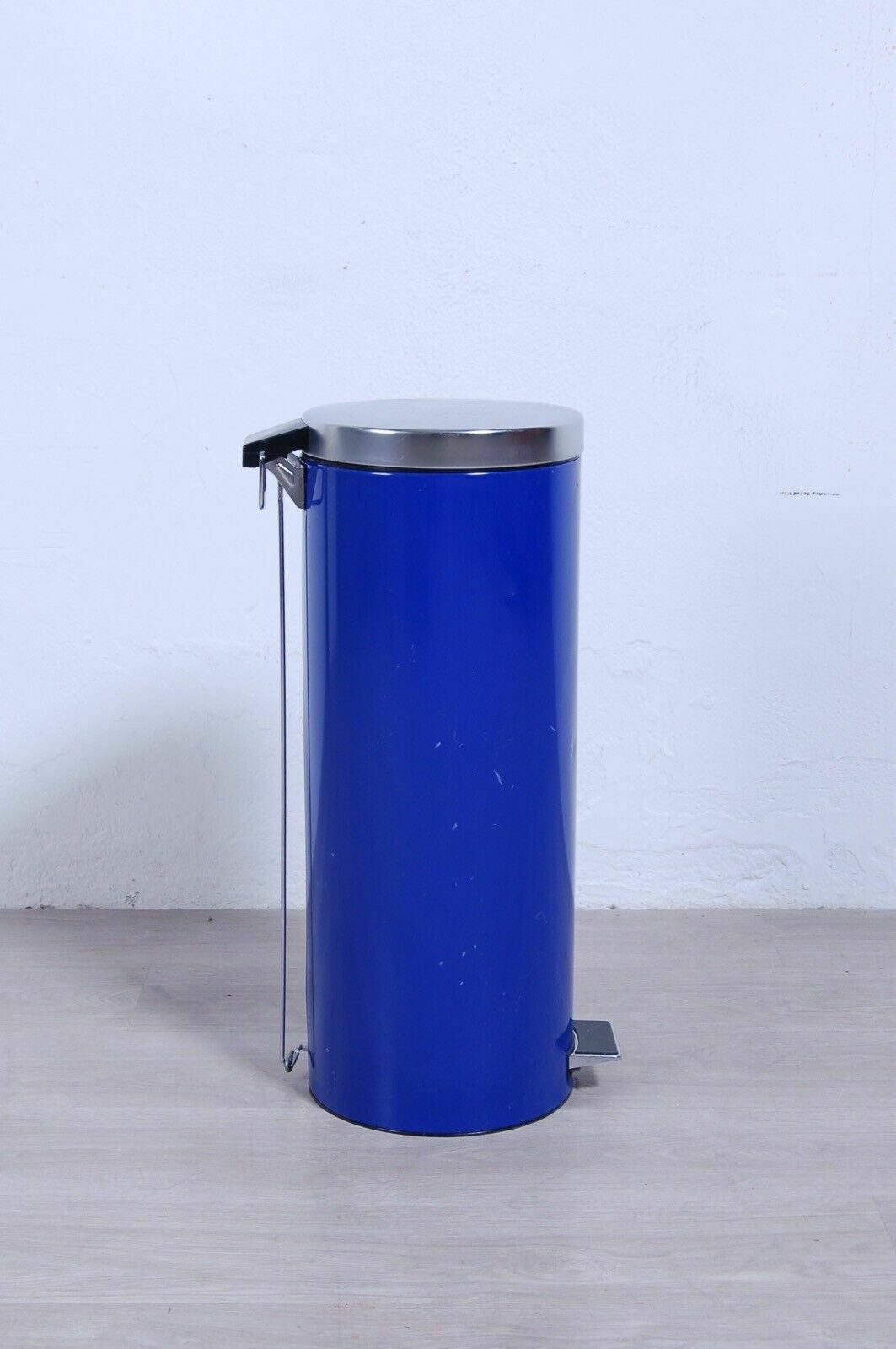 Brabantia Waste Bin Pedal Bin Steel Blue Fireproof Interior photo for sale