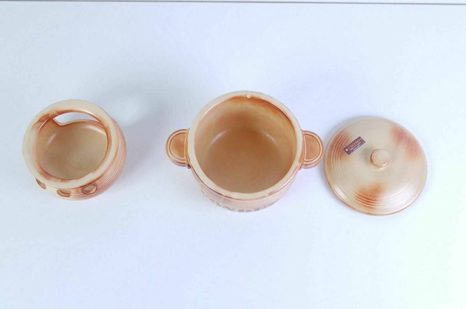 photo for sale Tarraglia Fondue Set Pareschi Ceramics Of Laveno Made In Italy 12 People