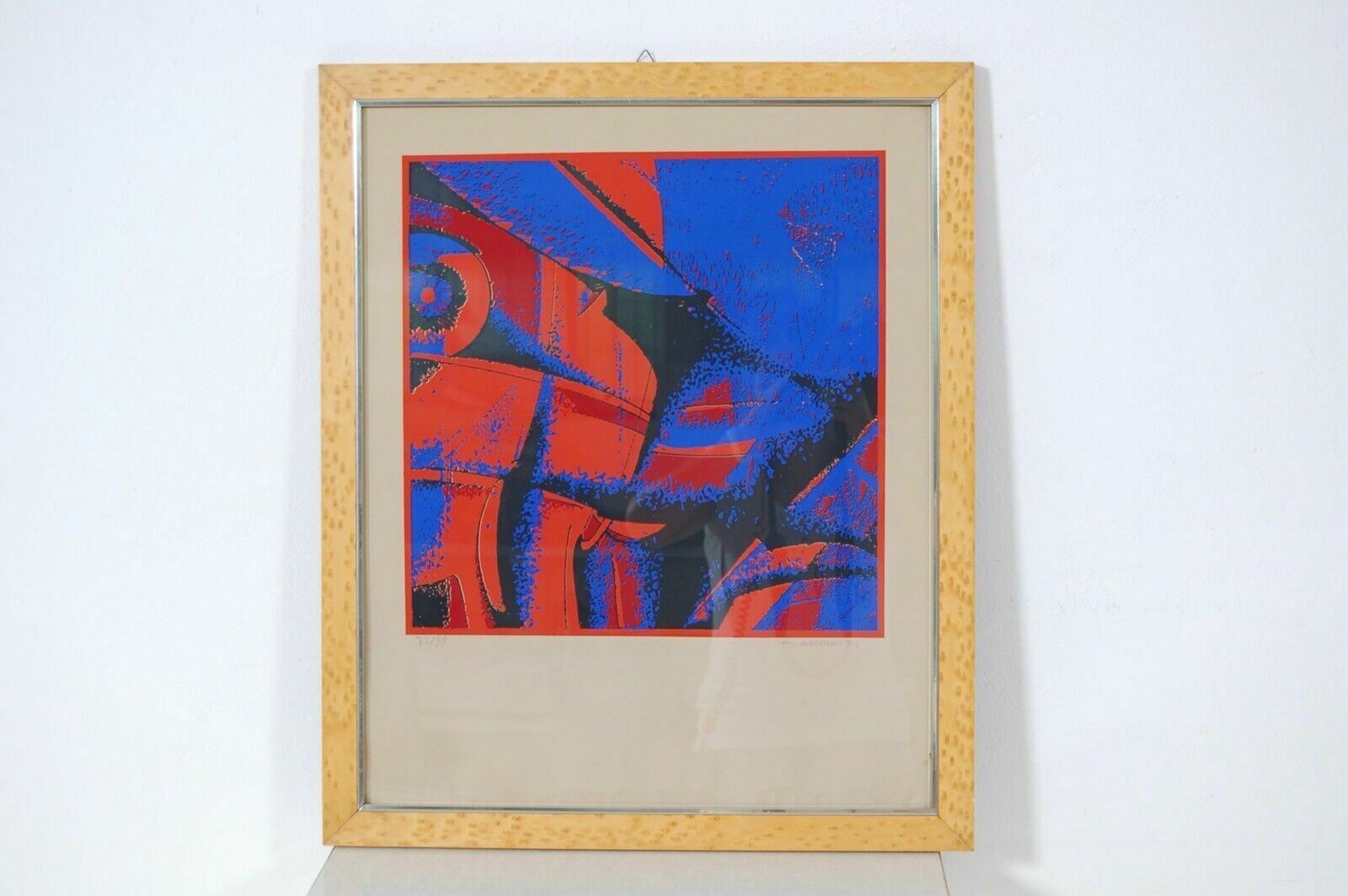 Original Woodcut By Innocenti Gualtiero, Numbered And Signed By The Author.
