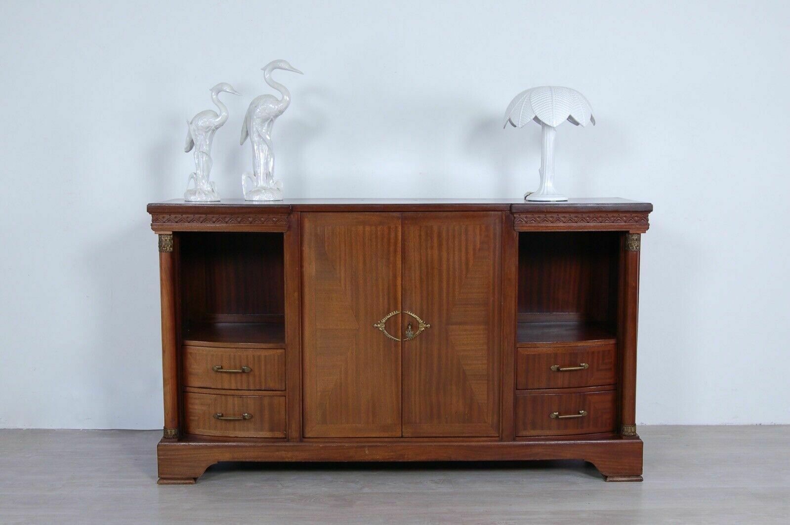 Early 1900s Empire Style Sideboard In Mahogany Mobili Rossi Cattaneo Verona photo furniture