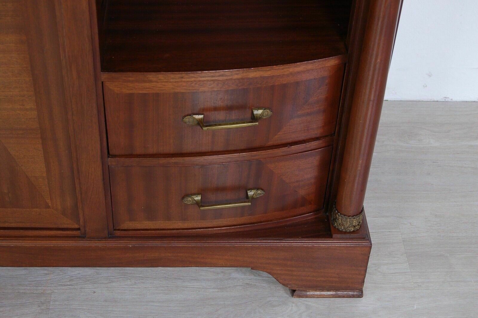 Early 1900s Empire Style Sideboard In Mahogany Mobili Rossi Cattaneo Verona photo 422.0