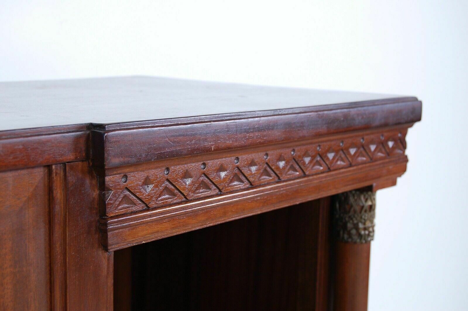 photo for sale Early 1900s Empire Style Sideboard In Mahogany Mobili Rossi Cattaneo Verona