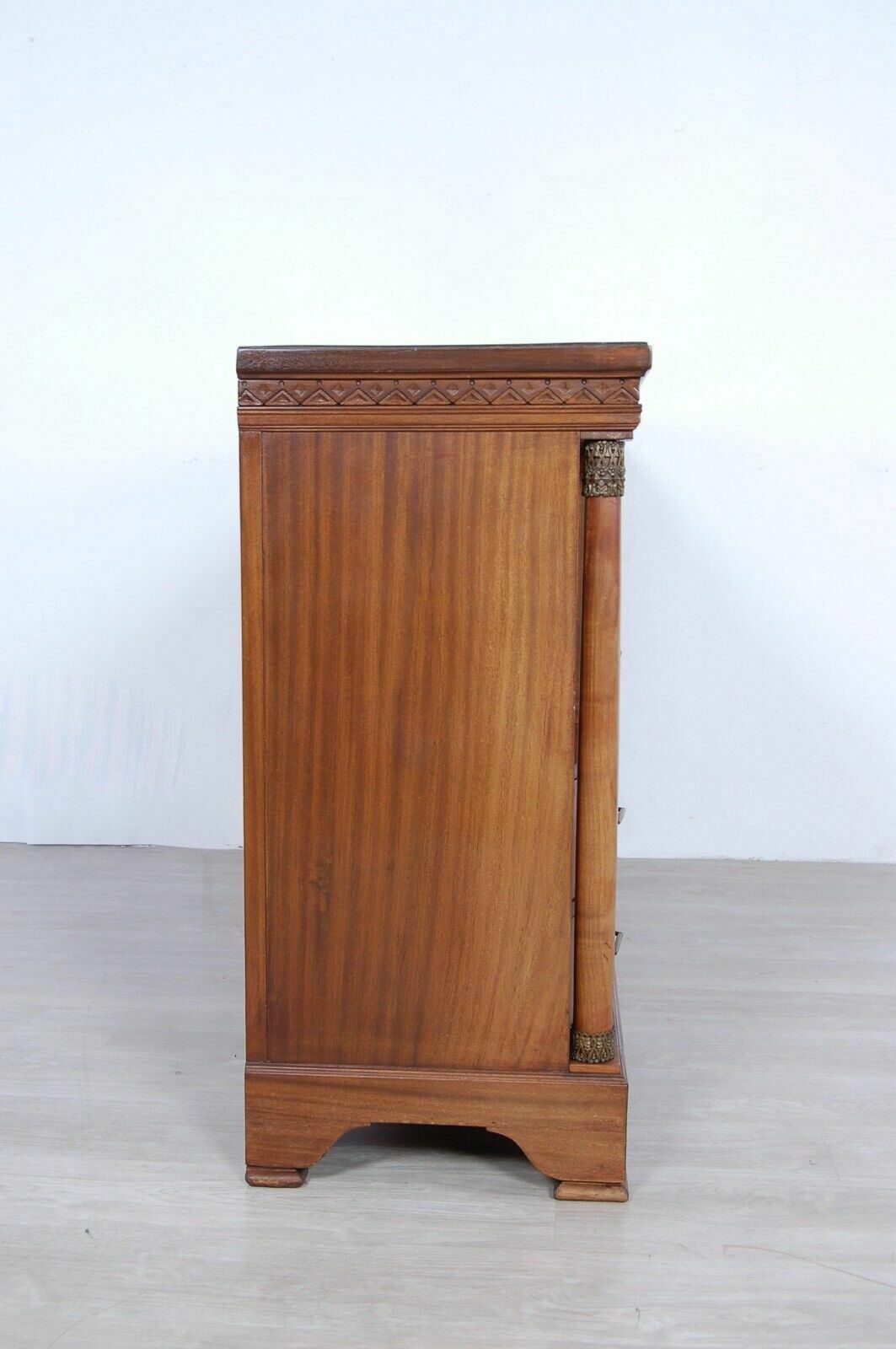 Furniture Early 1900s Empire Style Sideboard In Mahogany Mobili Rossi Cattaneo Verona photo