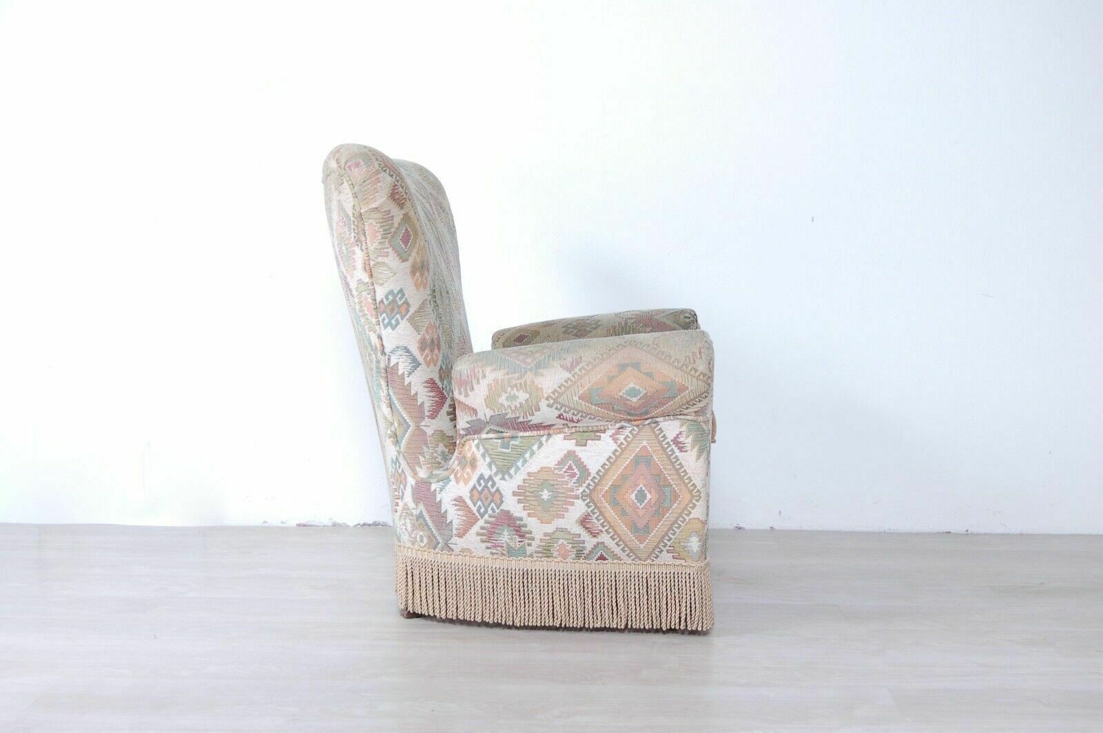 Design Armchair From The 50s, Particular Shapes. Modern Design Italian Manufacture photo for sale