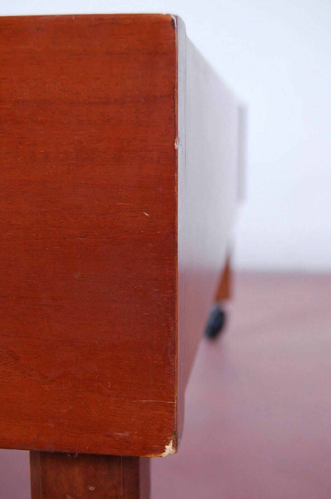 Single Bed Structure, 1950s Design, Italian Manufacture. With Wheels photo 84.0